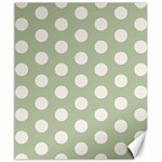 Polk Dots Seamless Pattern Canvas 20  x 24 