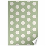 Polk Dots Seamless Pattern Canvas 24  x 36 