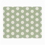 Polk Dots Seamless Pattern Small Glasses Cloth (2 Sides)