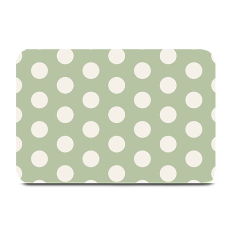 Polk Dots Seamless Pattern Plate Mats from ArtsNow.com 18 x12  Plate Mat