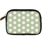 Polk Dots Seamless Pattern Digital Camera Leather Case