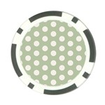 Polk Dots Seamless Pattern Poker Chip Card Guard (10 pack)