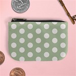 Polk Dots Seamless Pattern Mini Coin Purse