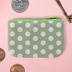 Polk Dots Seamless Pattern Mini Coin Purse from ArtsNow.com Back