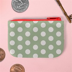 Polk Dots Seamless Pattern Mini Coin Purse from ArtsNow.com Back