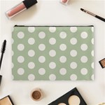 Polk Dots Seamless Pattern Cosmetic Bag (Large)