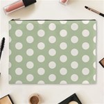 Polk Dots Seamless Pattern Cosmetic Bag (XL)