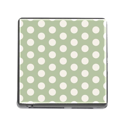 Polk Dots Seamless Pattern Memory Card Reader (Square 5 Slot) from ArtsNow.com Front