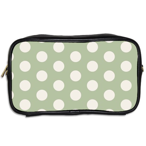 Polk Dots Seamless Pattern Toiletries Bag (Two Sides) from ArtsNow.com Back