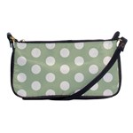 Polk Dots Seamless Pattern Shoulder Clutch Bag