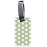 Polk Dots Seamless Pattern Luggage Tag (two sides)