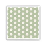 Polk Dots Seamless Pattern Memory Card Reader (Square)