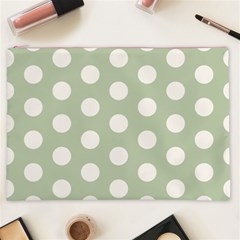 Polk Dots Seamless Pattern Cosmetic Bag (XXL) from ArtsNow.com Front