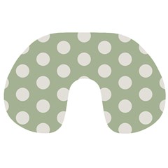 Polk Dots Seamless Pattern Travel Neck Pillow from ArtsNow.com Front