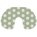 Polk Dots Seamless Pattern Travel Neck Pillow