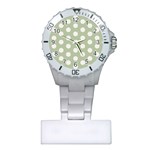 Polk Dots Seamless Pattern Plastic Nurses Watch