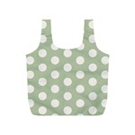 Polk Dots Seamless Pattern Full Print Recycle Bag (S)