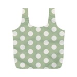 Polk Dots Seamless Pattern Full Print Recycle Bag (M)