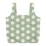 Polk Dots Seamless Pattern Full Print Recycle Bag (L)