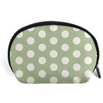 Polk Dots Seamless Pattern Accessory Pouch (Large)