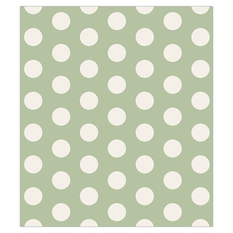 Polk Dots Seamless Pattern Drawstring Pouch (Small) from ArtsNow.com Back