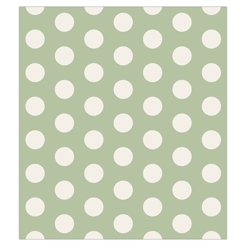 Polk Dots Seamless Pattern Drawstring Pouch (Medium) from ArtsNow.com Front