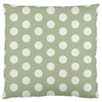 Polk Dots Seamless Pattern Standard Premium Plush Fleece Cushion Case (One Side)