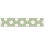 Polk Dots Seamless Pattern Small Premium Plush Fleece Scarf