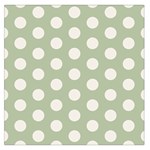 Polk Dots Seamless Pattern Square Satin Scarf (36  x 36 )