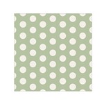 Polk Dots Seamless Pattern Square Satin Scarf (30  x 30 )