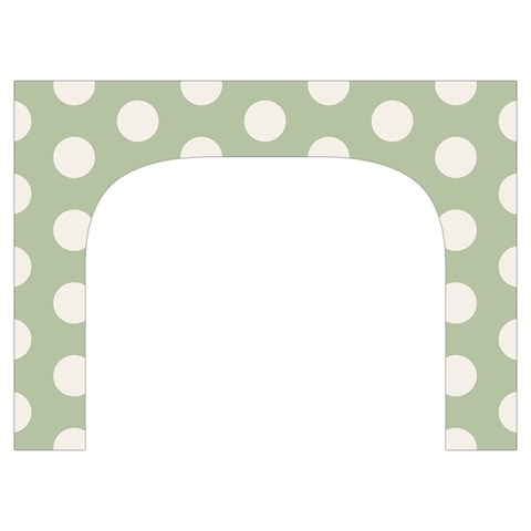 Polk Dots Seamless Pattern Toiletries Pouch from ArtsNow.com Front