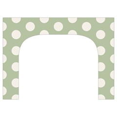 Polk Dots Seamless Pattern Toiletries Pouch from ArtsNow.com Front