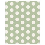 Polk Dots Seamless Pattern Drawstring Bag (Small)