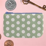 Polk Dots Seamless Pattern Large Coin Purse