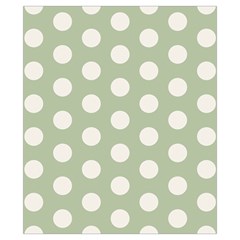 Polk Dots Seamless Pattern Drawstring Pouch (XS) from ArtsNow.com Front