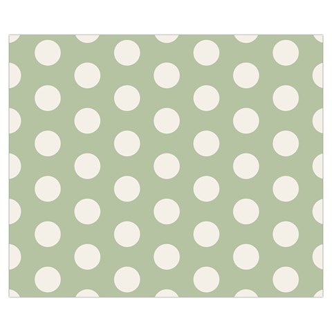 Polk Dots Seamless Pattern Zipper Medium Tote Bag from ArtsNow.com Front