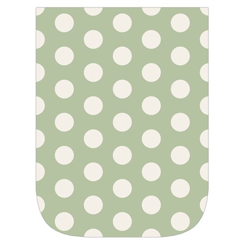 Polk Dots Seamless Pattern Waist Pouch (Small) from ArtsNow.com Front Pocket