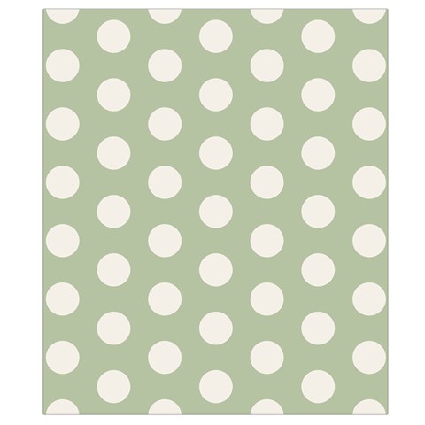 Polk Dots Seamless Pattern Waist Pouch (Small) from ArtsNow.com Back Strap