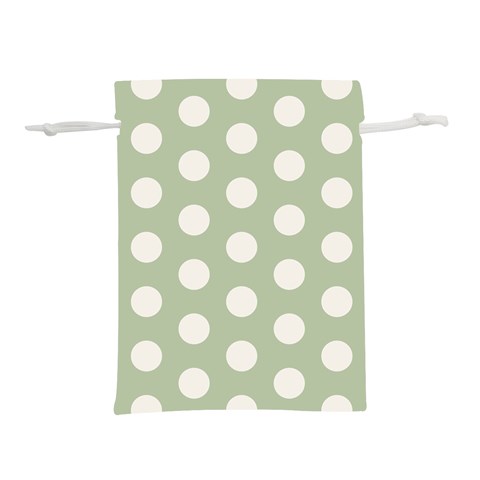 Polk Dots Seamless Pattern Lightweight Drawstring Pouch (S) from ArtsNow.com Front