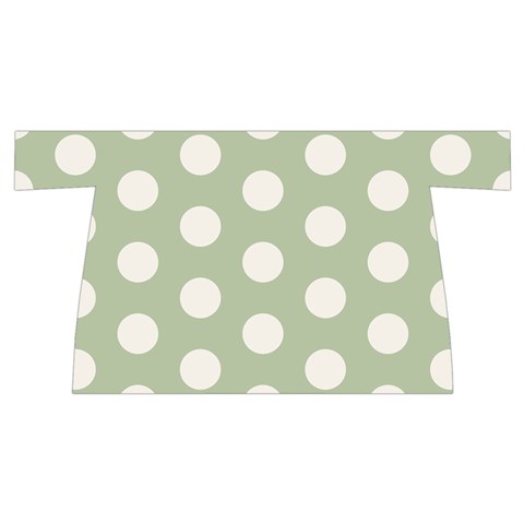 Polk Dots Seamless Pattern Wristlet Pouch Bag (Small) from ArtsNow.com Back