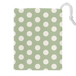 Polk Dots Seamless Pattern Drawstring Pouch (4XL)