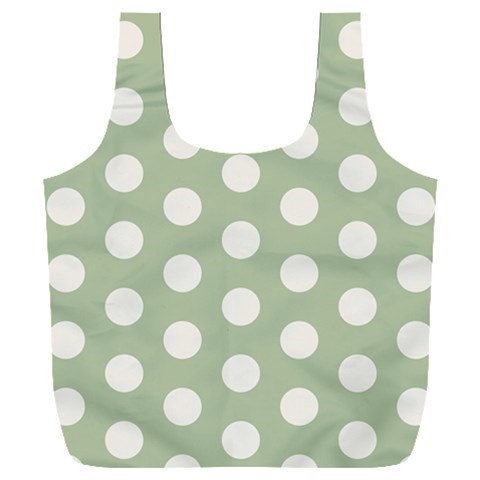 Polk Dots Seamless Pattern Full Print Recycle Bag (XXXL) from ArtsNow.com Front