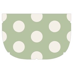 Polk Dots Seamless Pattern Make Up Case (Small) from ArtsNow.com Side Left