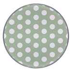 Polk Dots Seamless Pattern Wireless Fast Charger(White)