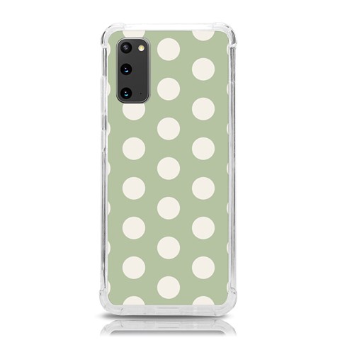 Polk Dots Seamless Pattern Samsung Galaxy S20 6.2 Inch TPU UV Case from ArtsNow.com Front