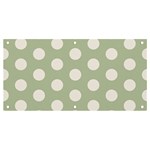 Polk Dots Seamless Pattern Banner and Sign 4  x 2 