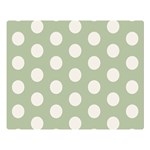 Polk Dots Seamless Pattern Premium Plush Fleece Blanket (Large)