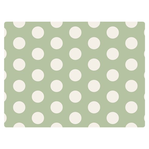 Polk Dots Seamless Pattern Premium Plush Fleece Blanket (Extra Small) from ArtsNow.com 40 x30  Blanket Front