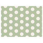 Polk Dots Seamless Pattern Premium Plush Fleece Blanket (Extra Small)