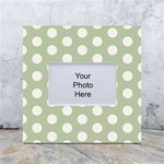 Polk Dots Seamless Pattern White Box Photo Frame 4  x 6 